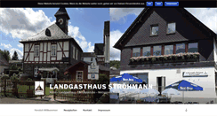 Desktop Screenshot of hotel-stroehmann.de